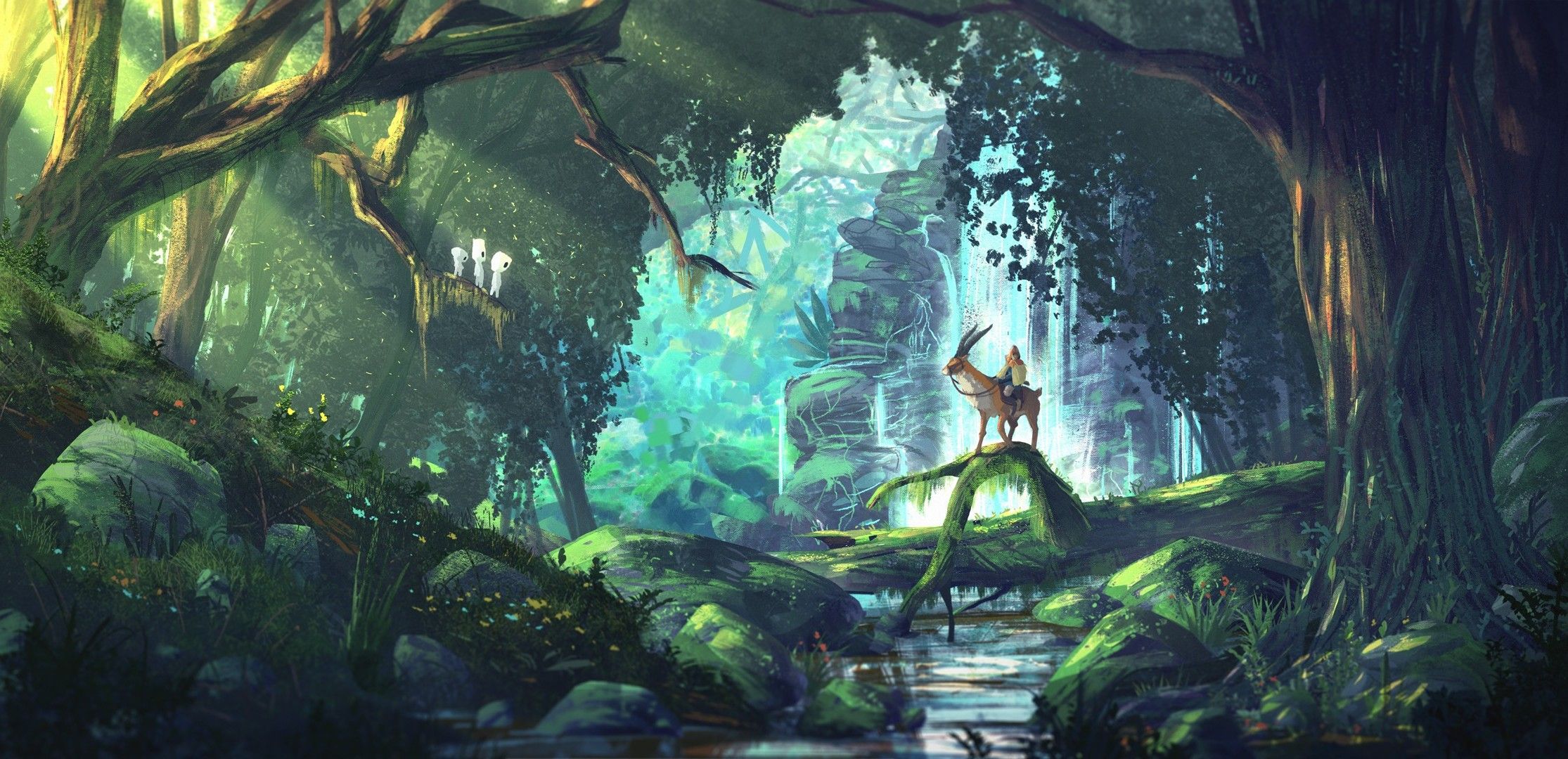 Cartoon Forest Wallpapers