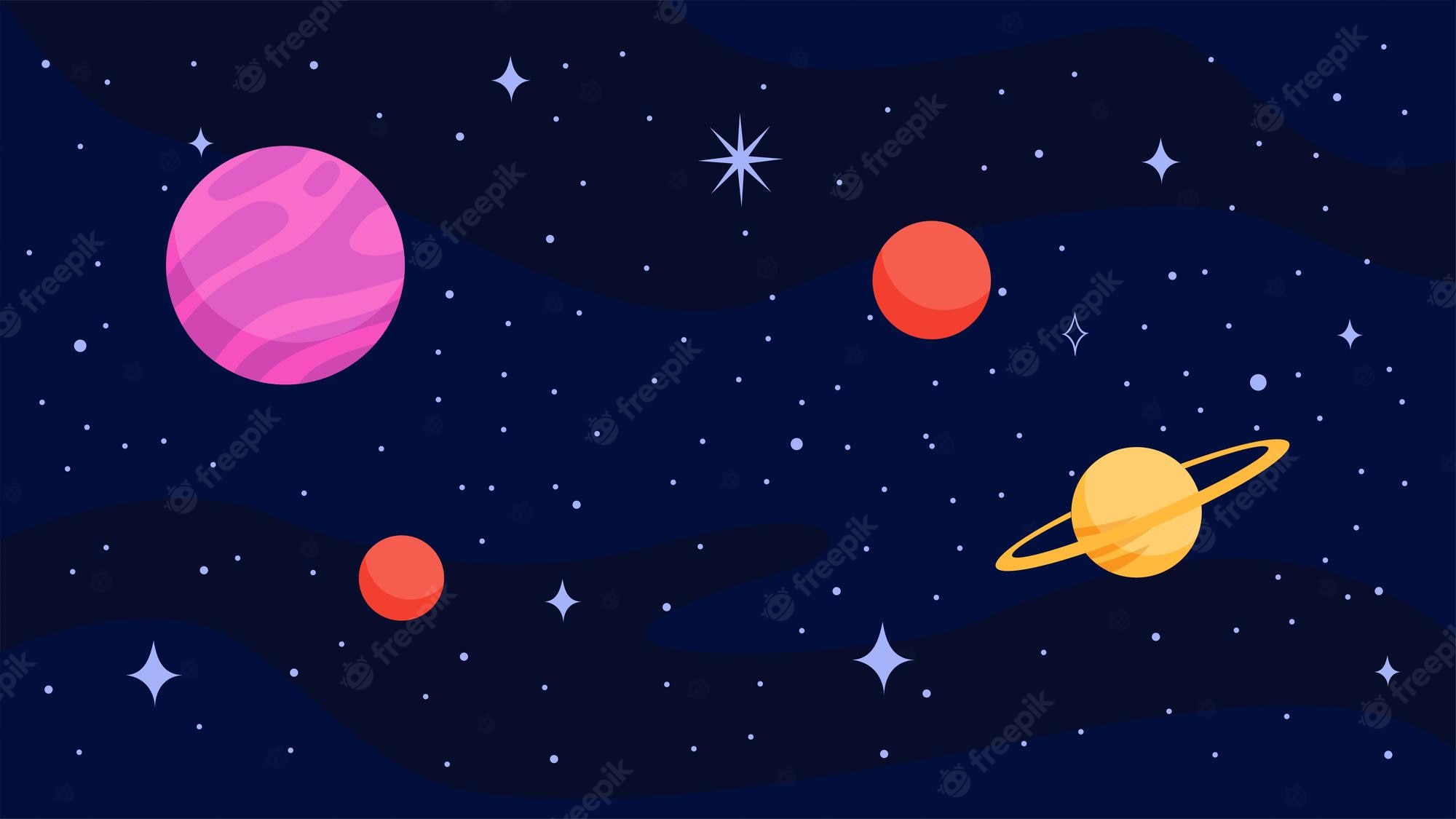 Cartoon Galaxy Wallpapers