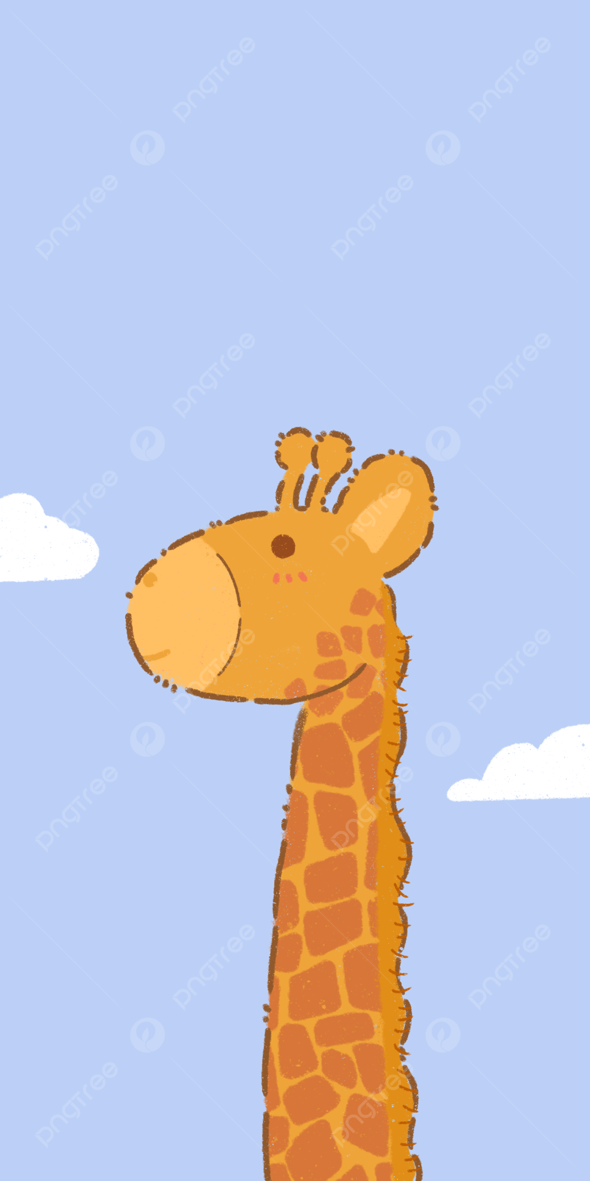 Cartoon Giraffe Wallpapers