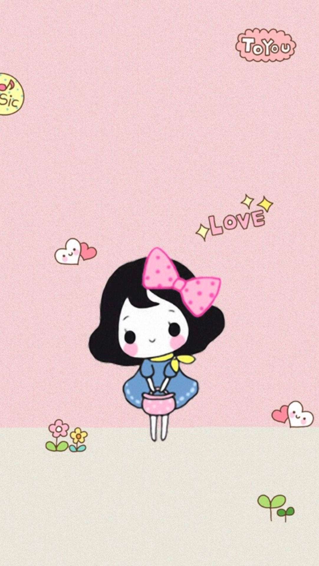 Cartoon Girly Girl Wallpapers