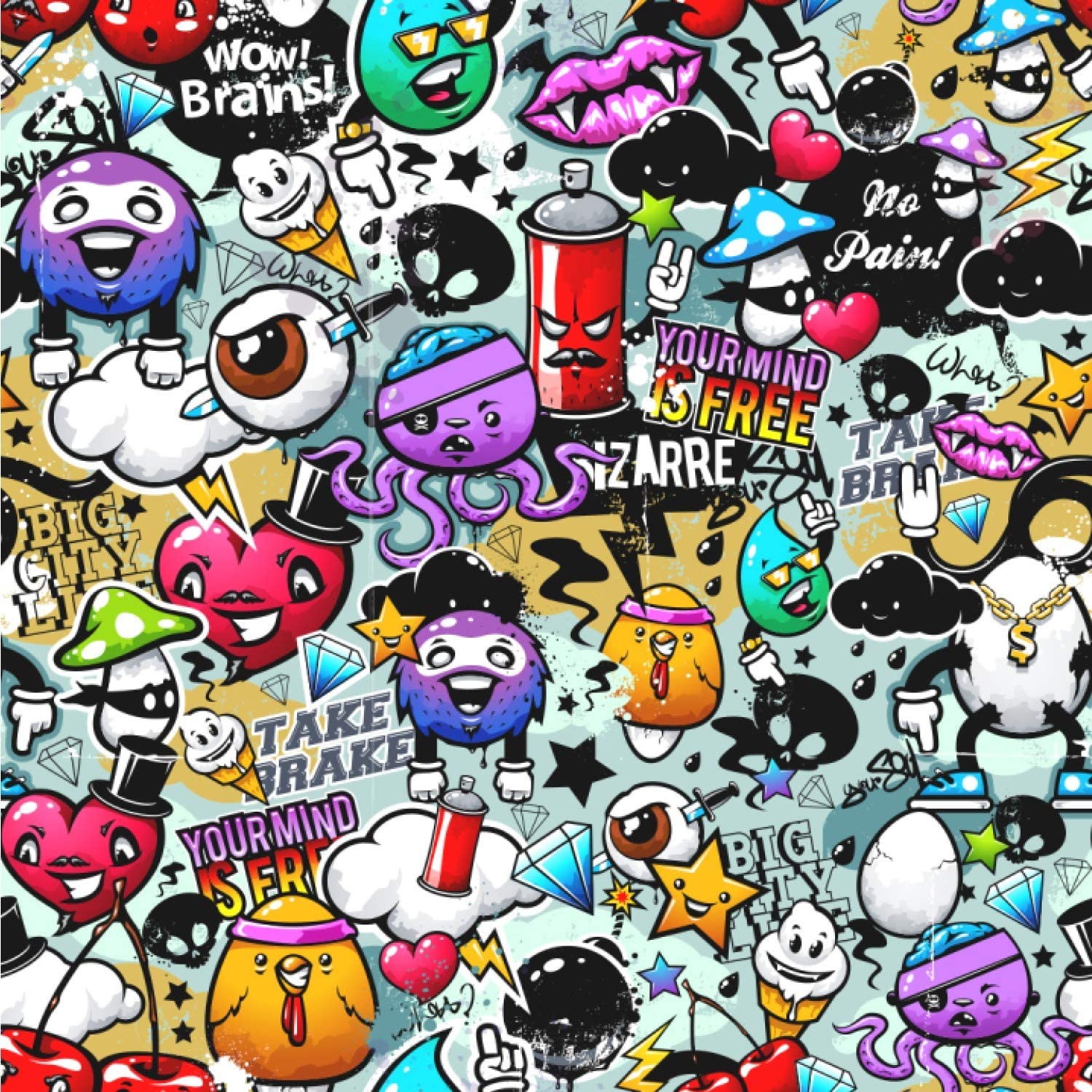 Cartoon Graffiti Wallpapers