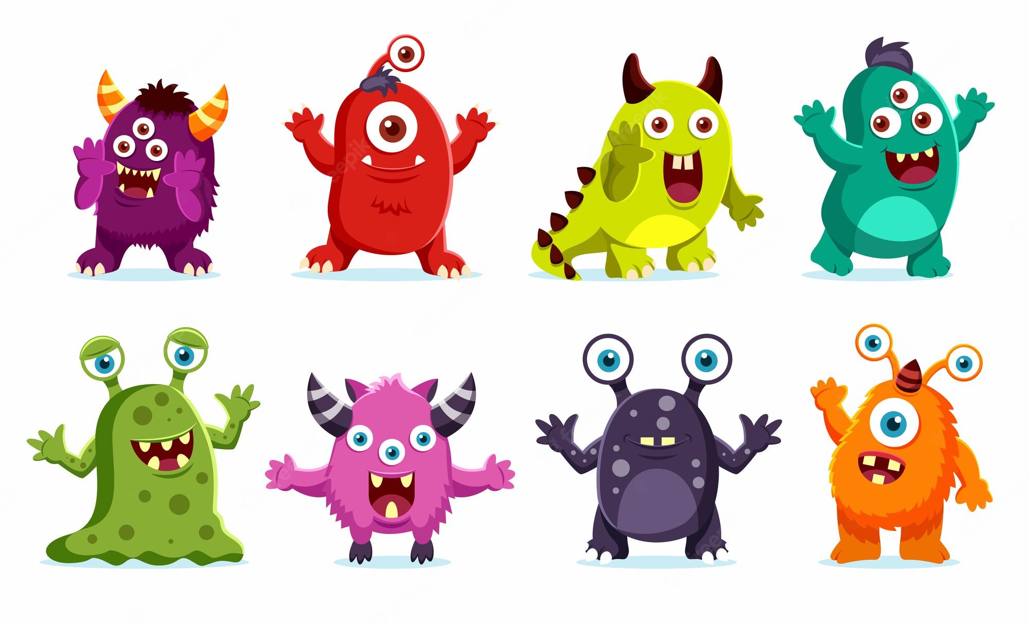 Cartoon Halloween Monsters Wallpapers