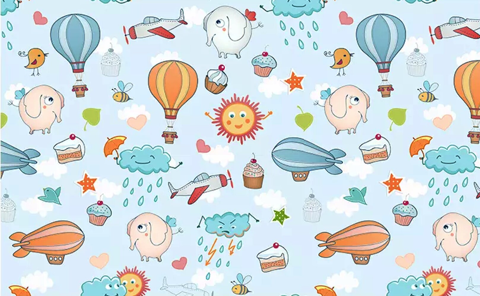 Cartoon Hot Air Balloon Wallpapers