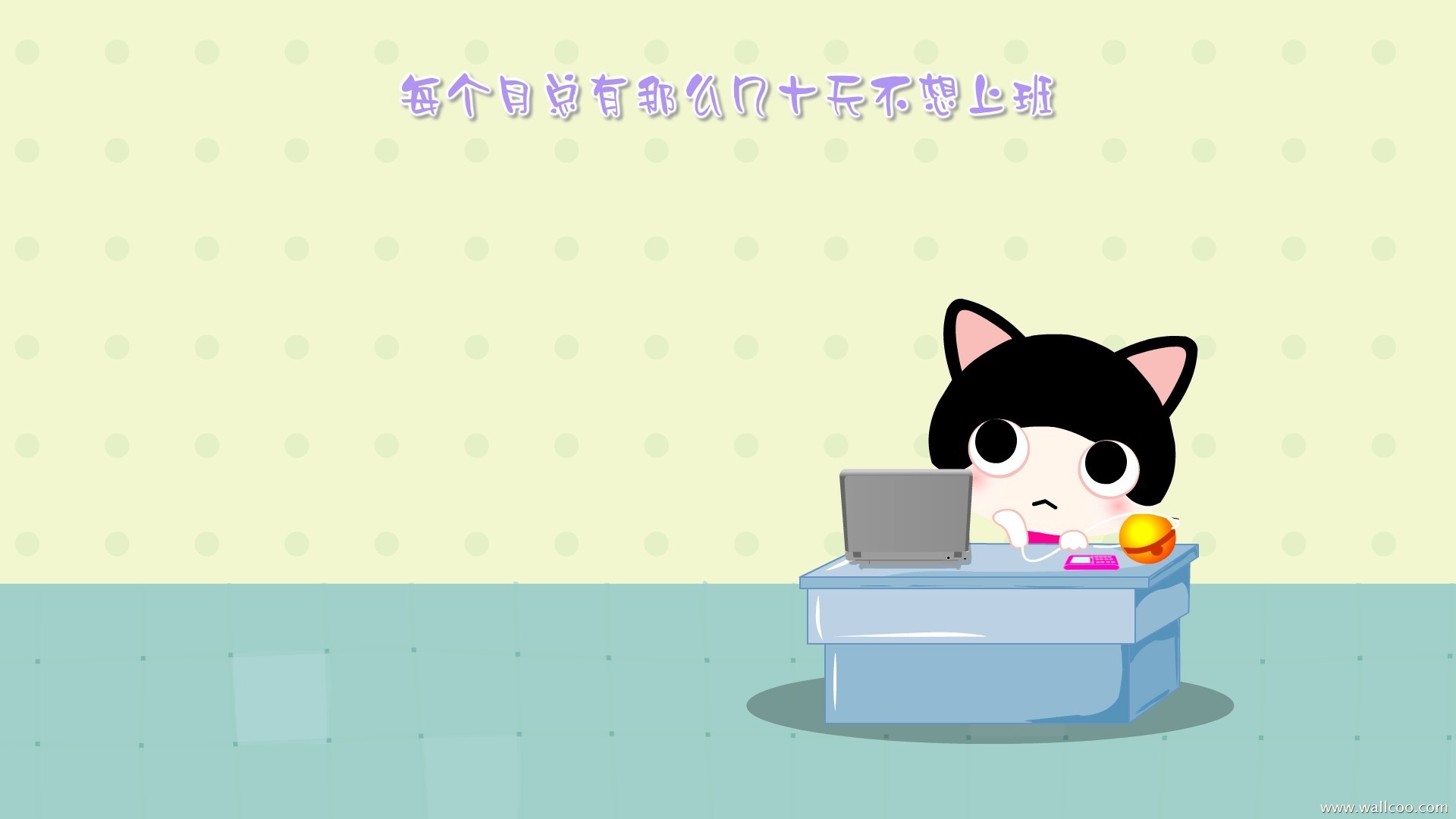 Cartoon Kitten Desktop Wallpapers