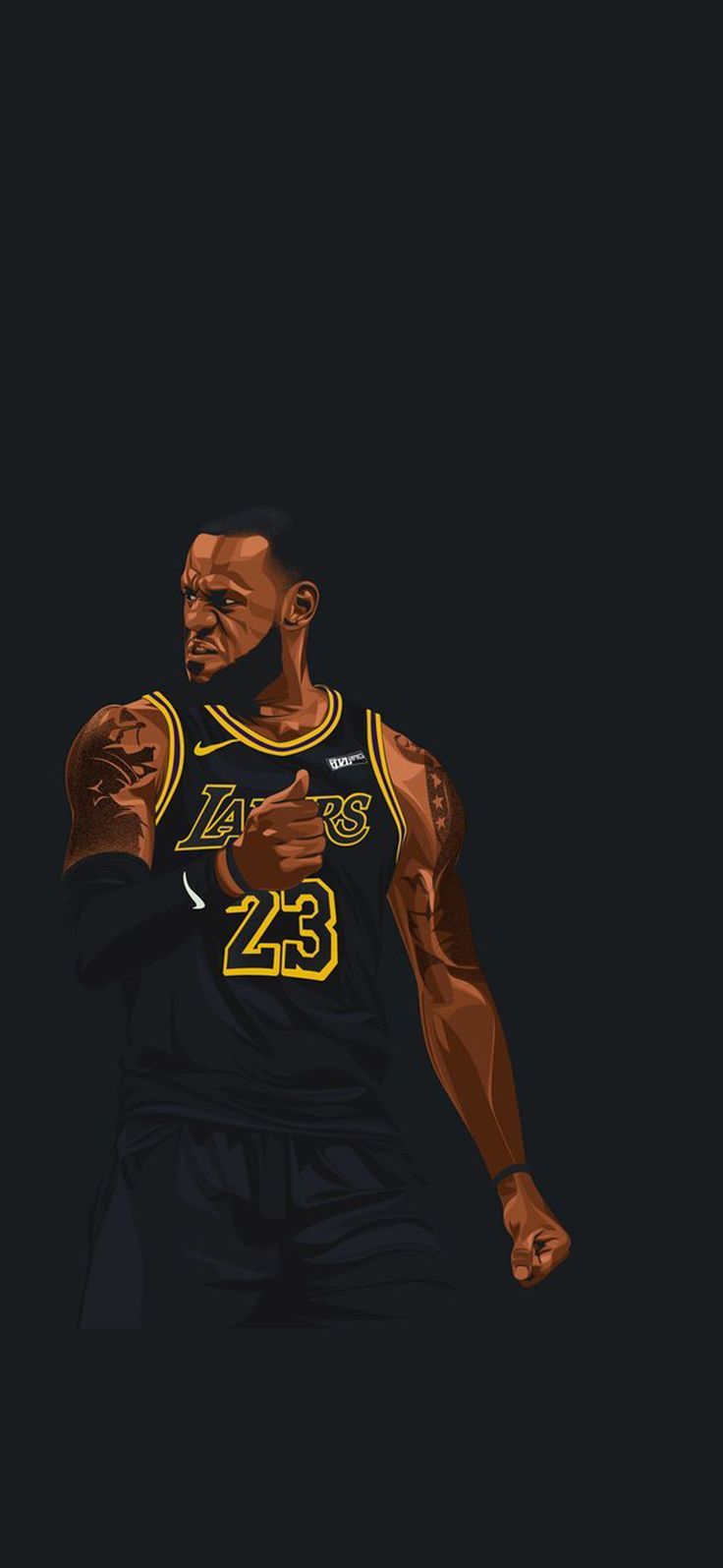 Cartoon Lebron Lakers Wallpapers