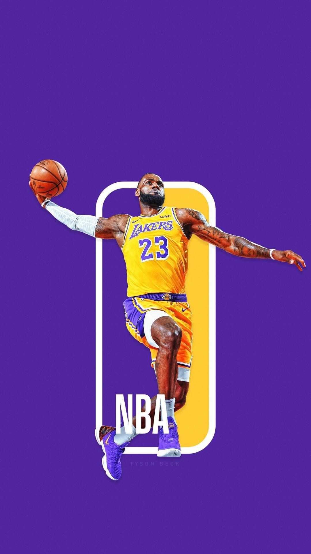 Cartoon Lebron Lakers Wallpapers