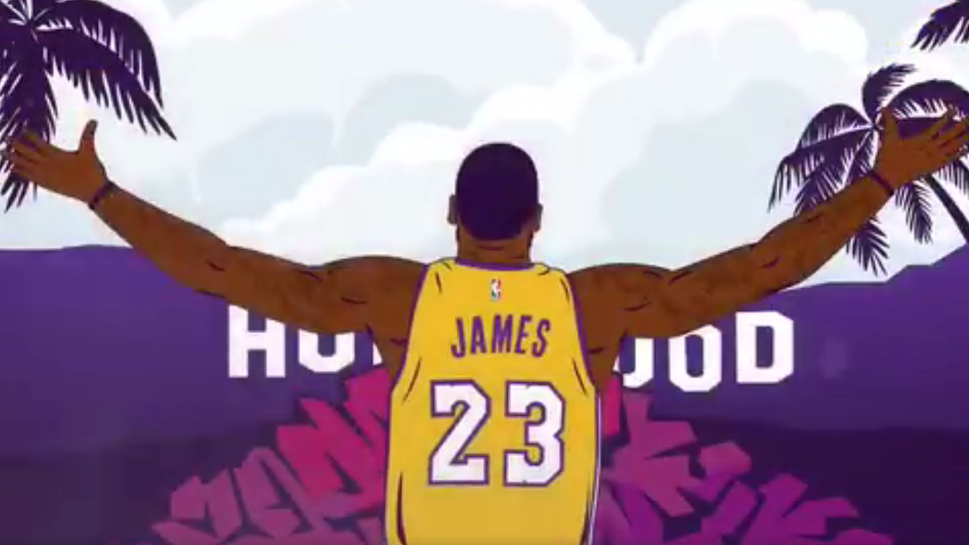 Cartoon Lebron Lakers Wallpapers