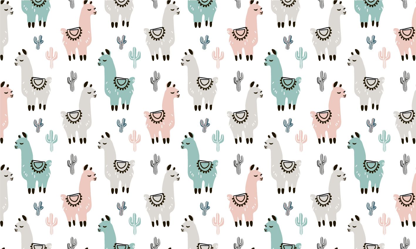 Cartoon Llamas Wallpapers