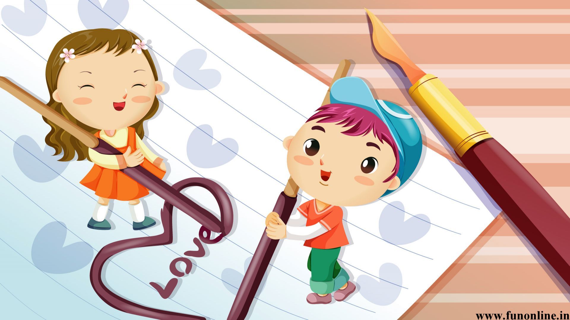 Cartoon Love Wallpapers