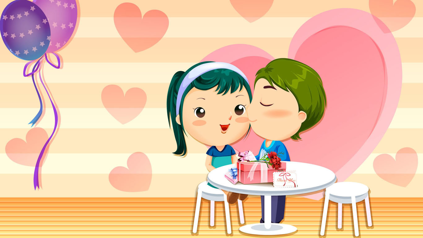 Cartoon Love Wallpapers