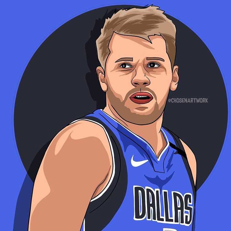 Cartoon Luka Doncic Wallpapers