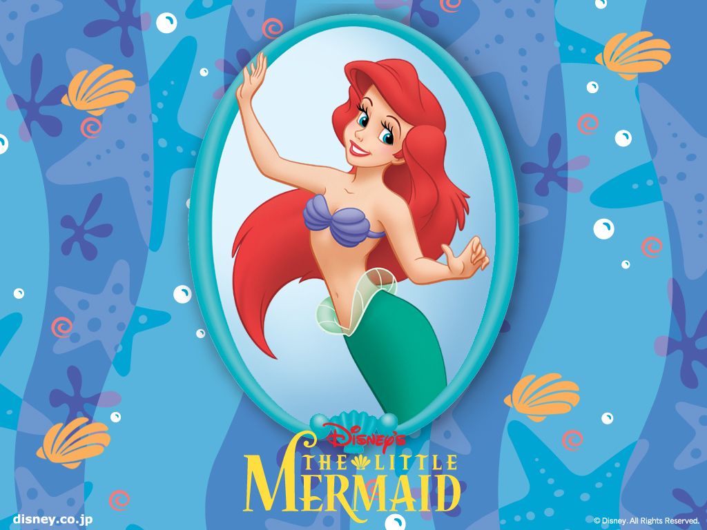 Cartoon Mermaid Wallpapers