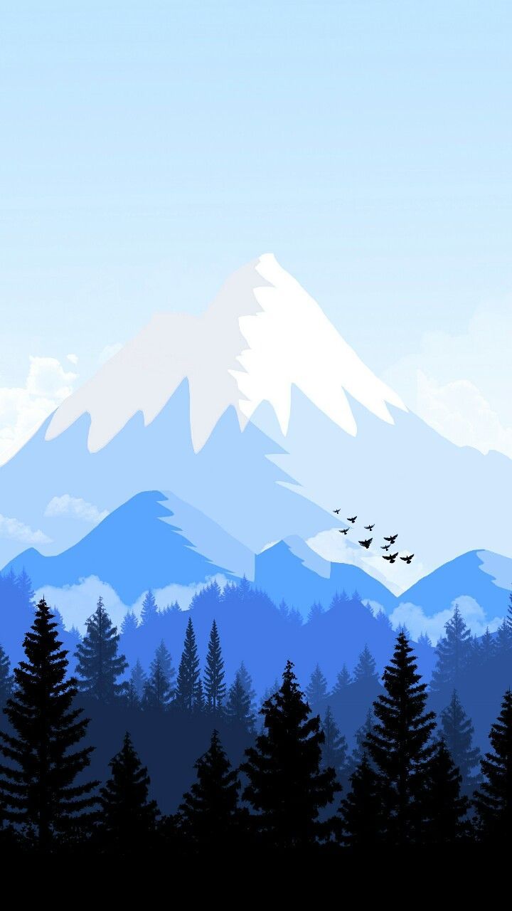 Cartoon Mountain Wallpapers