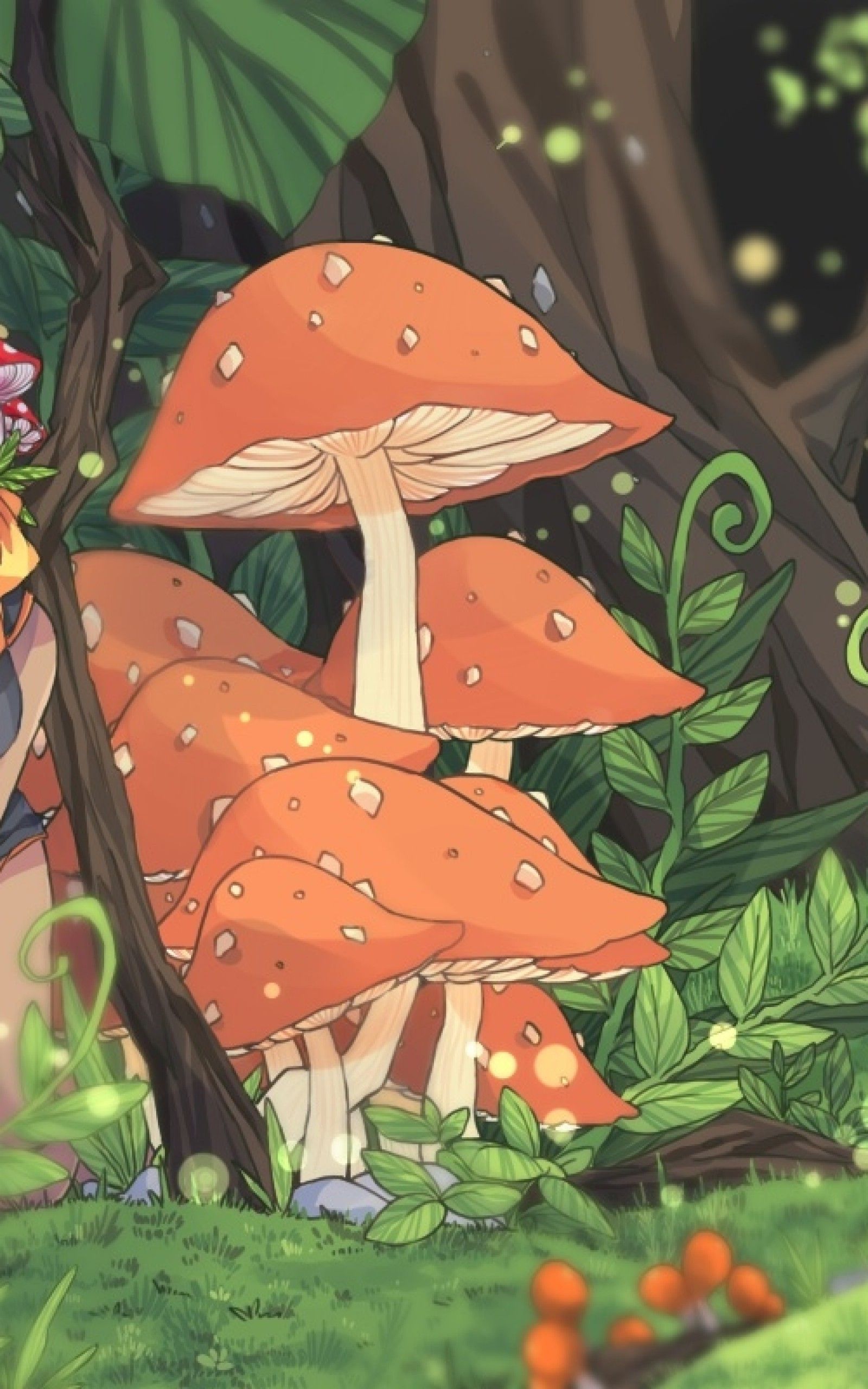 Cartoon Mushroom Wallpapers