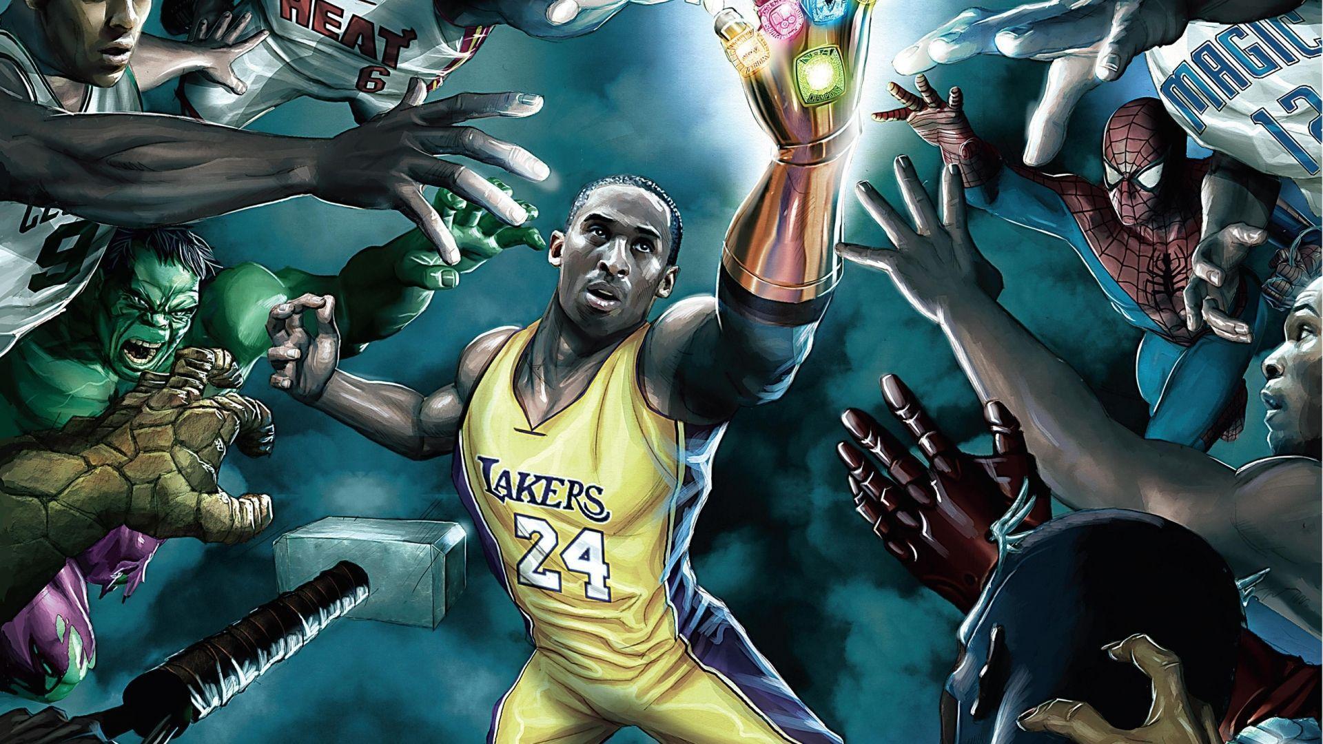 Cartoon Nba Players Wallpapers