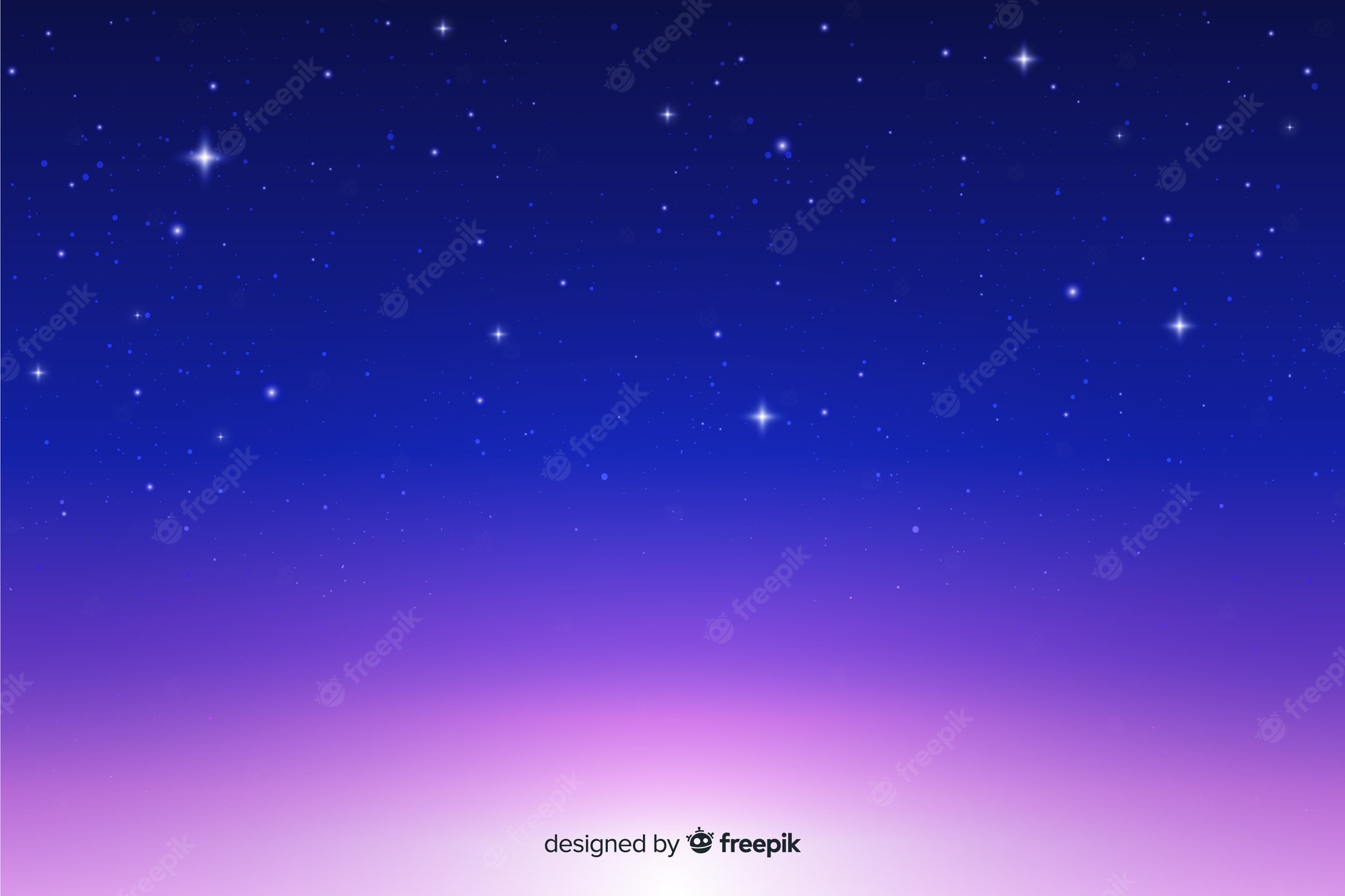 Cartoon Night Sky Wallpapers