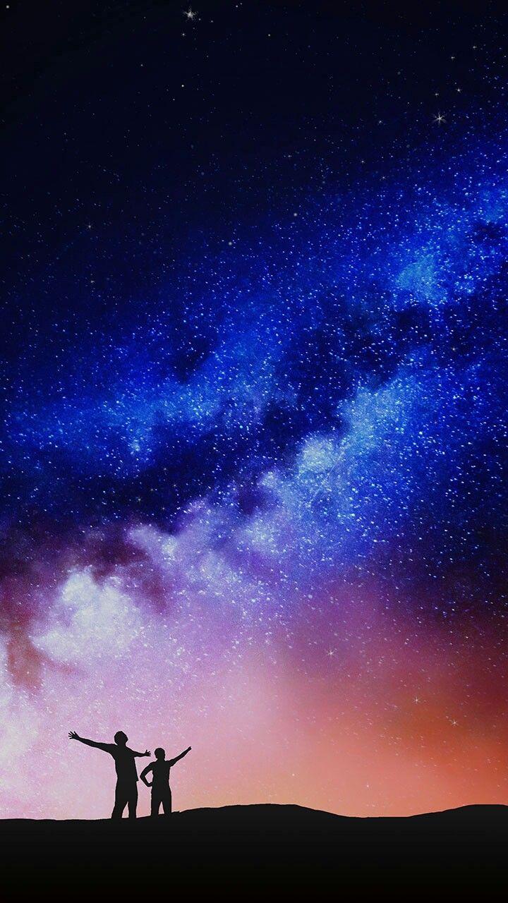 Cartoon Night Sky Wallpapers