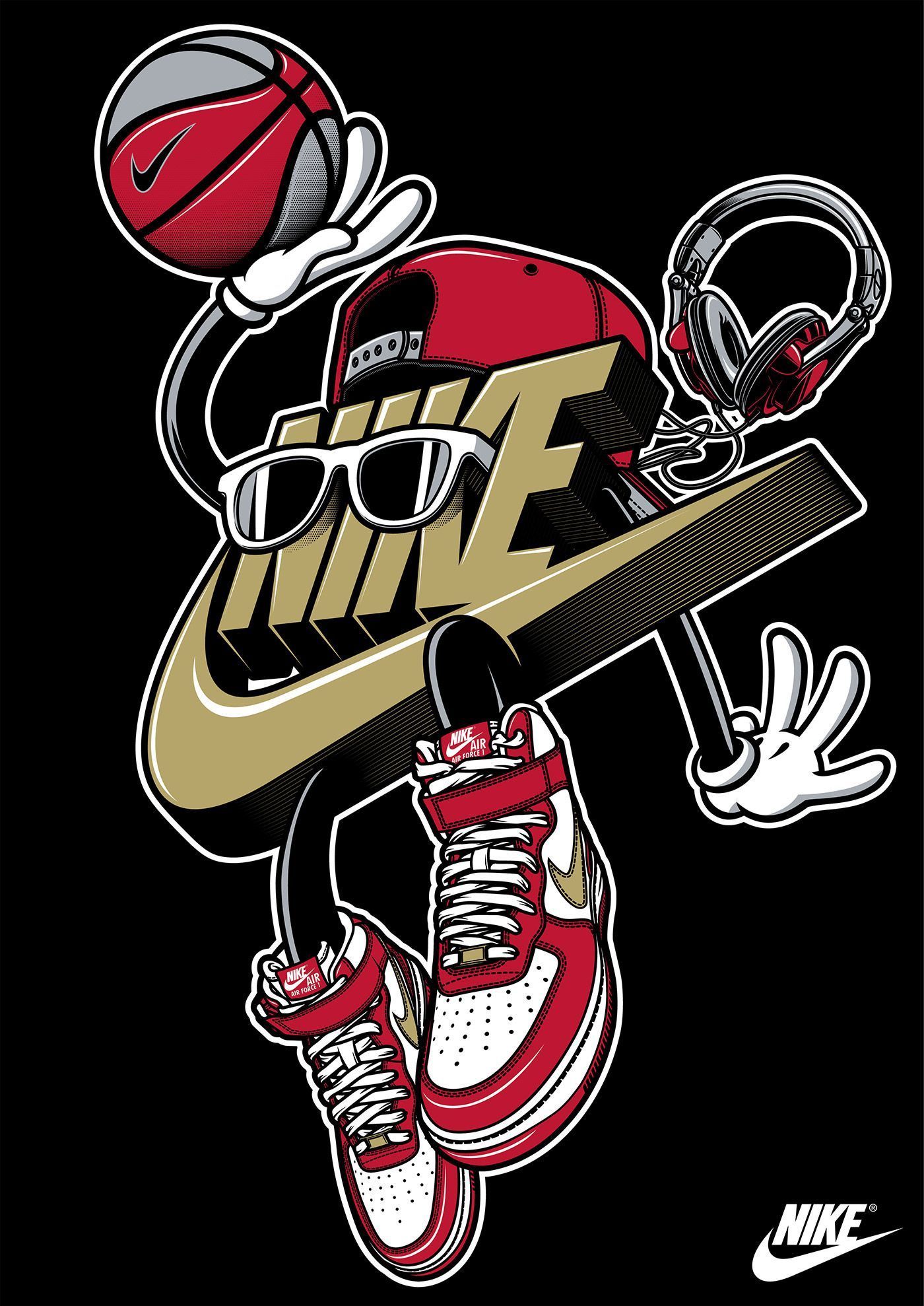 Cartoon Nike Wallpapers