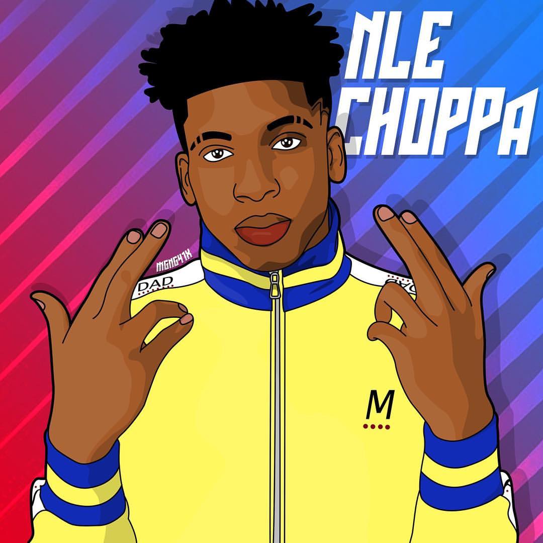 Cartoon Nle Choppa Wallpapers