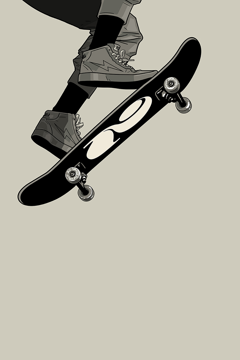 Cartoon Skateboard Wallpapers