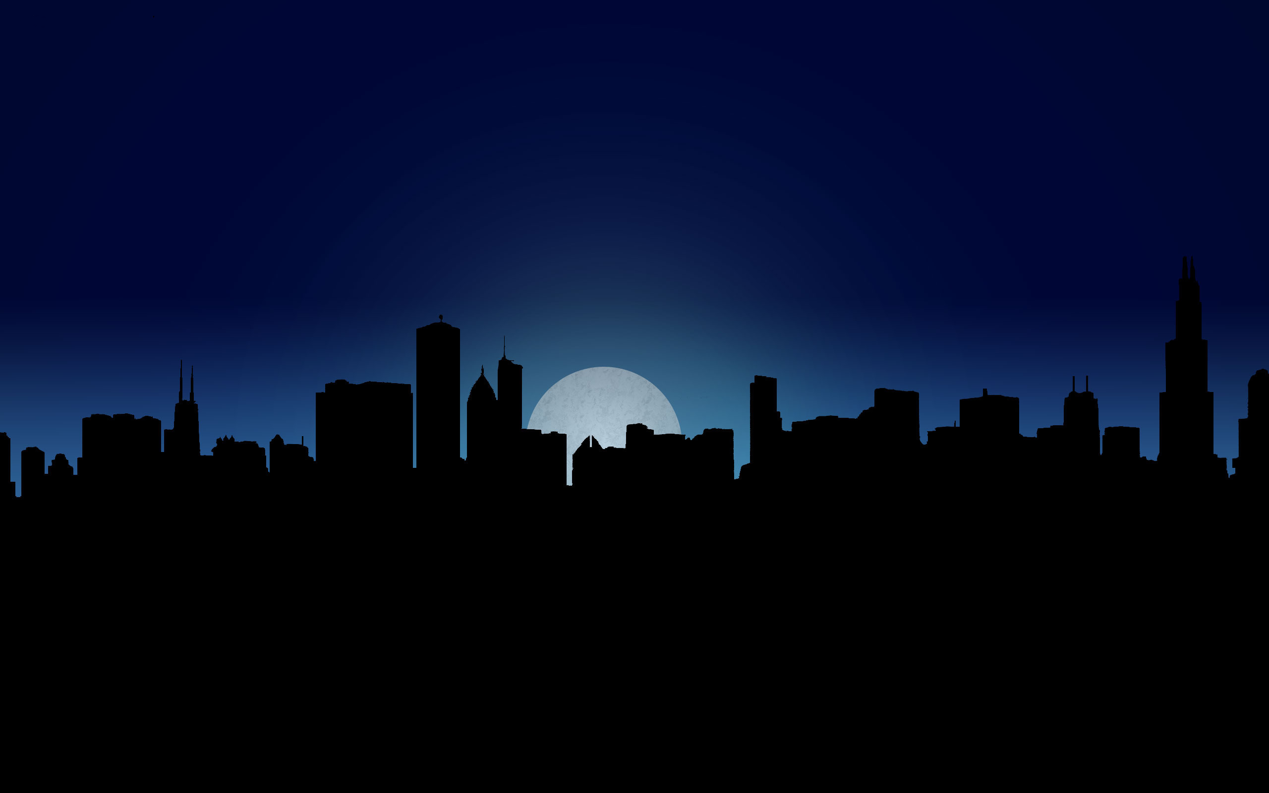 Cartoon Skyline Wallpapers