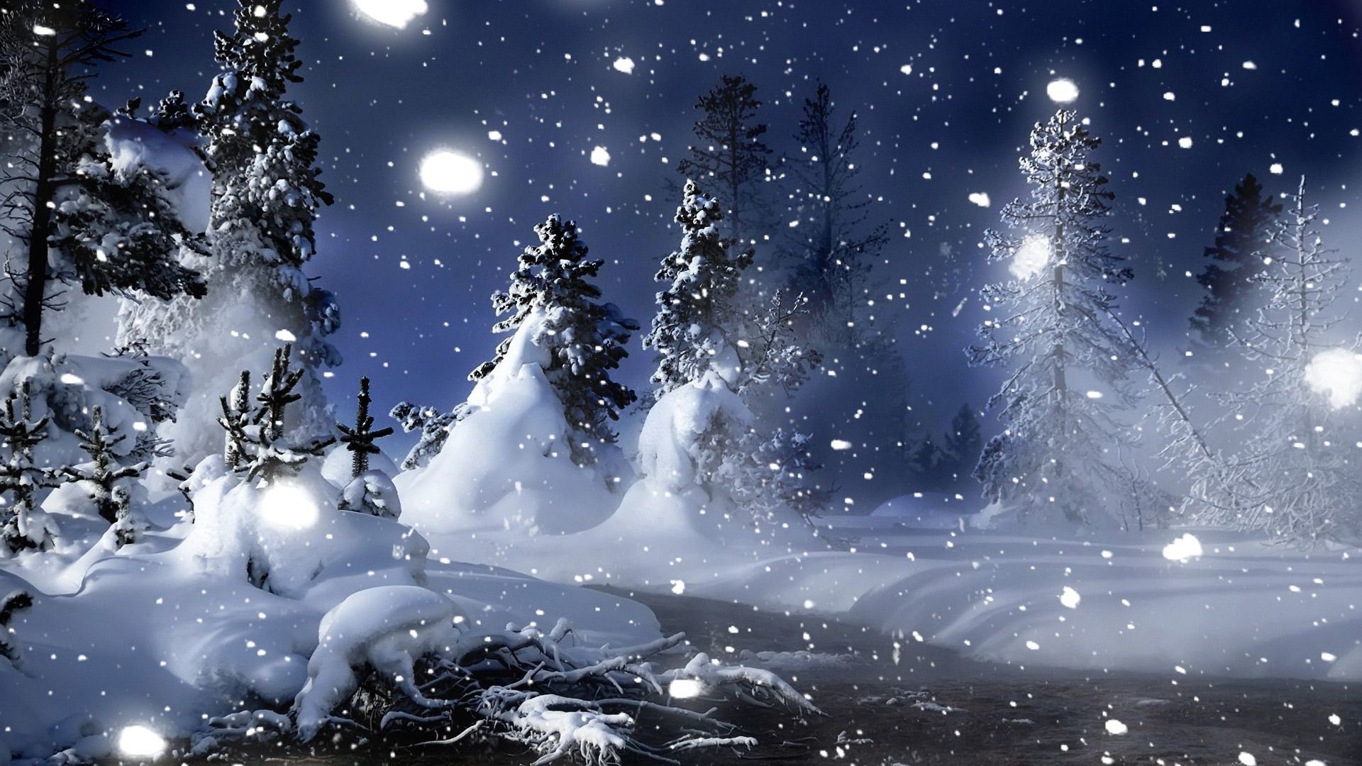 Cartoon Snow Wallpapers