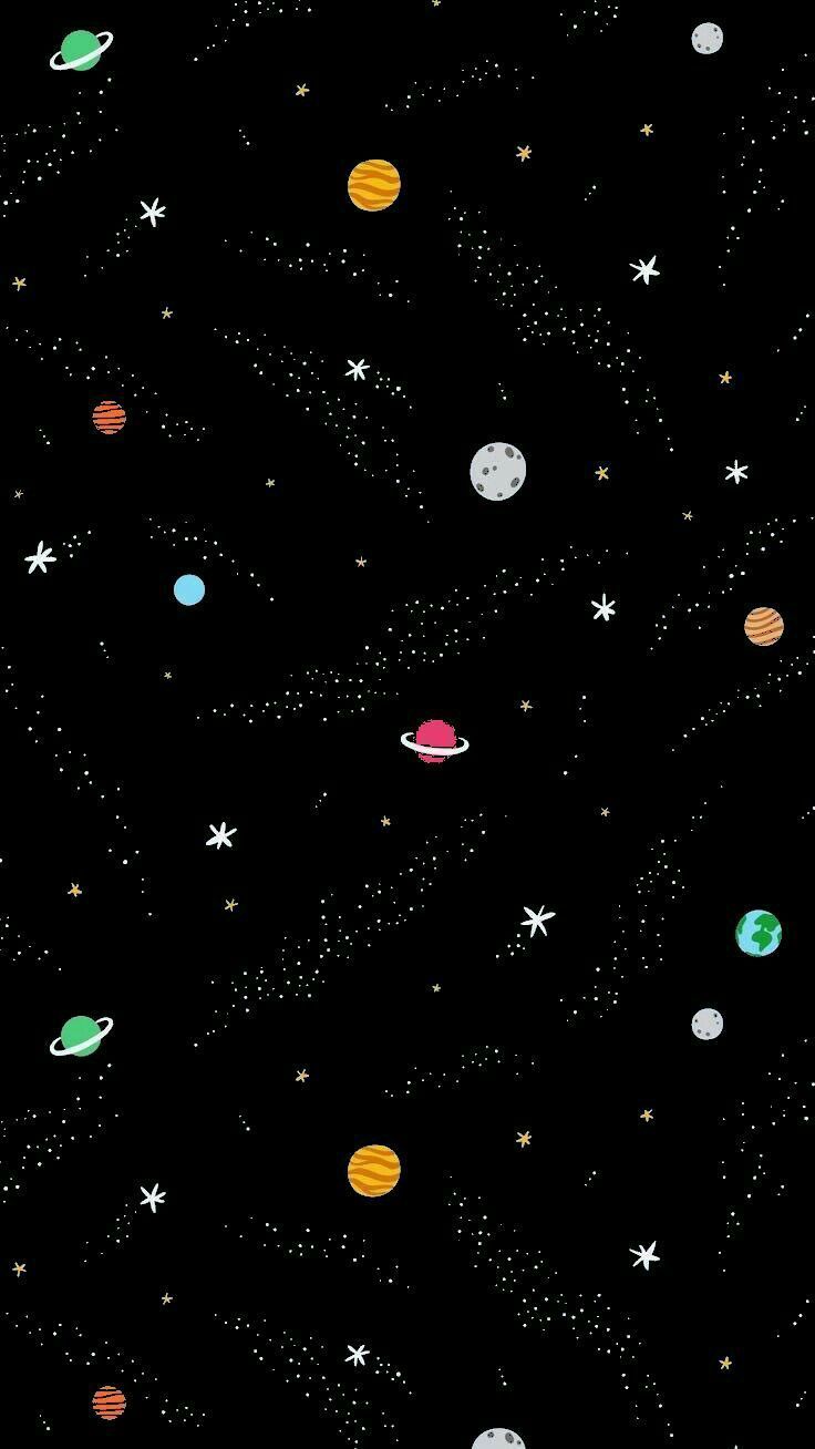 Cartoon Space Wallpapers