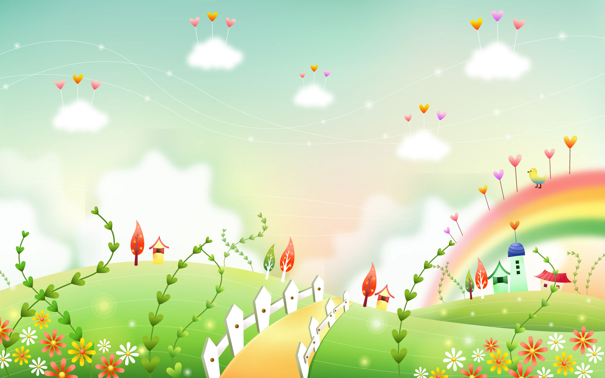 Cartoon Spring Wallpapers