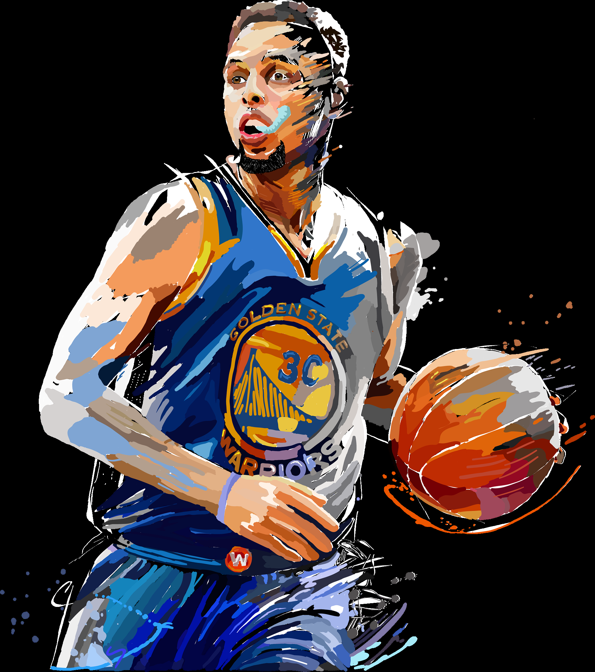 Cartoon Stephen Curry Wallpapers