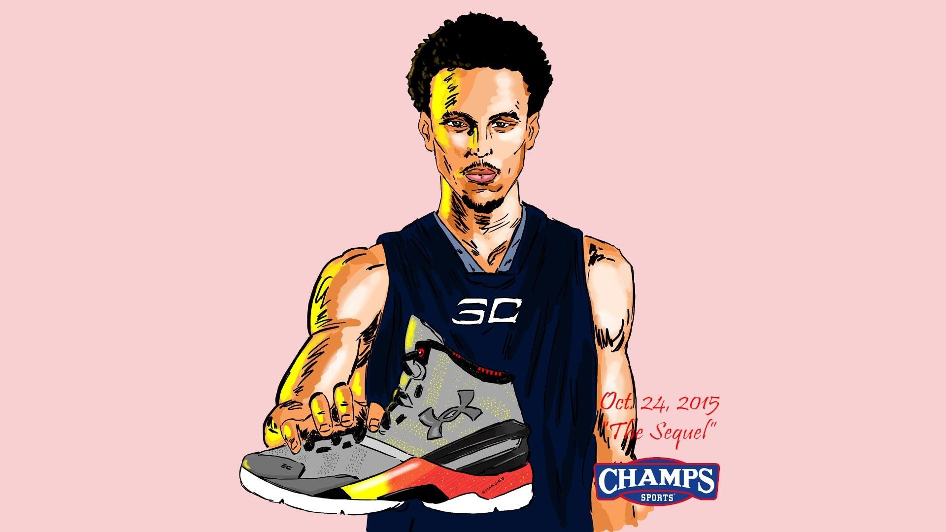 Cartoon Stephen Curry Wallpapers