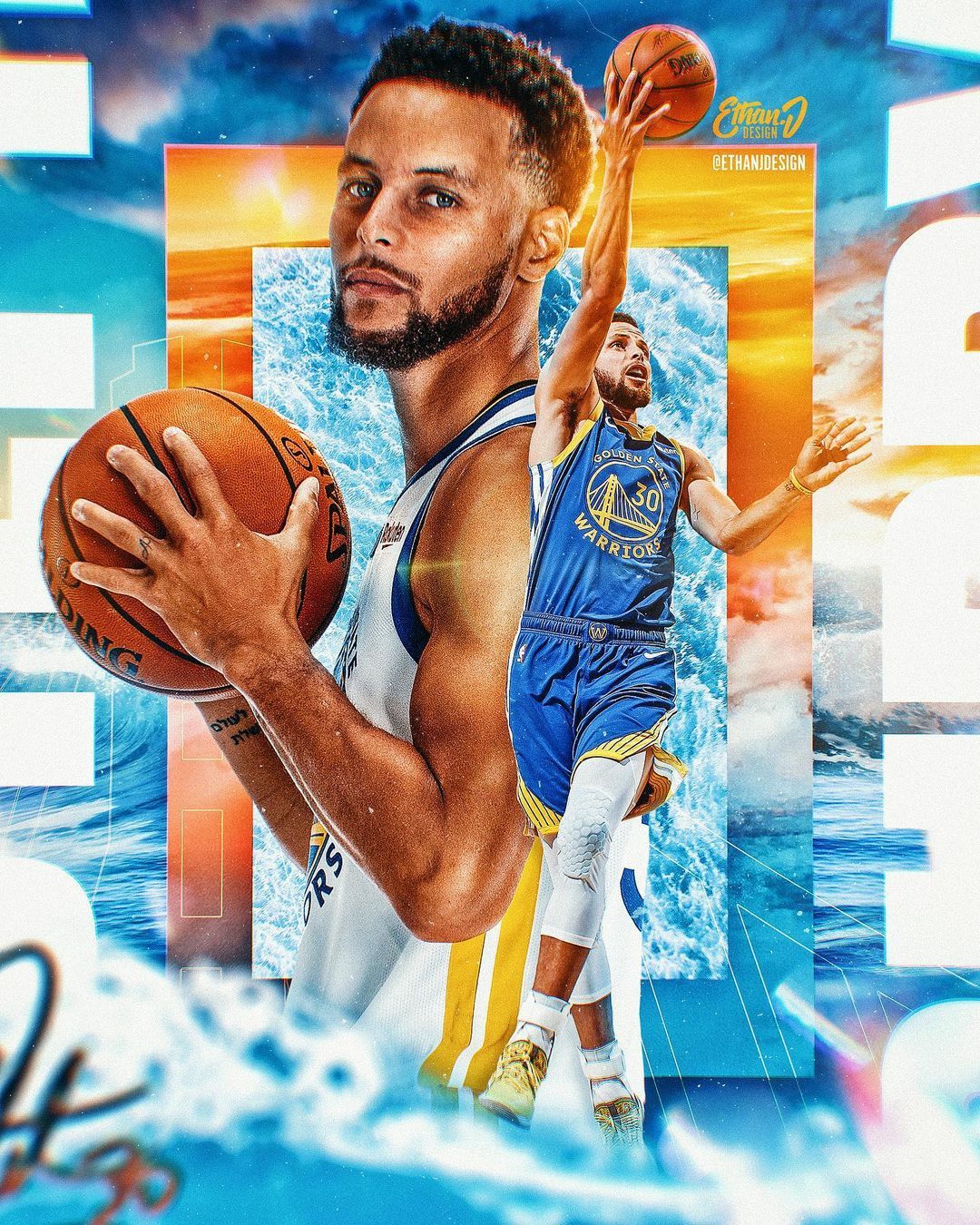 Cartoon Stephen Curry Wallpapers