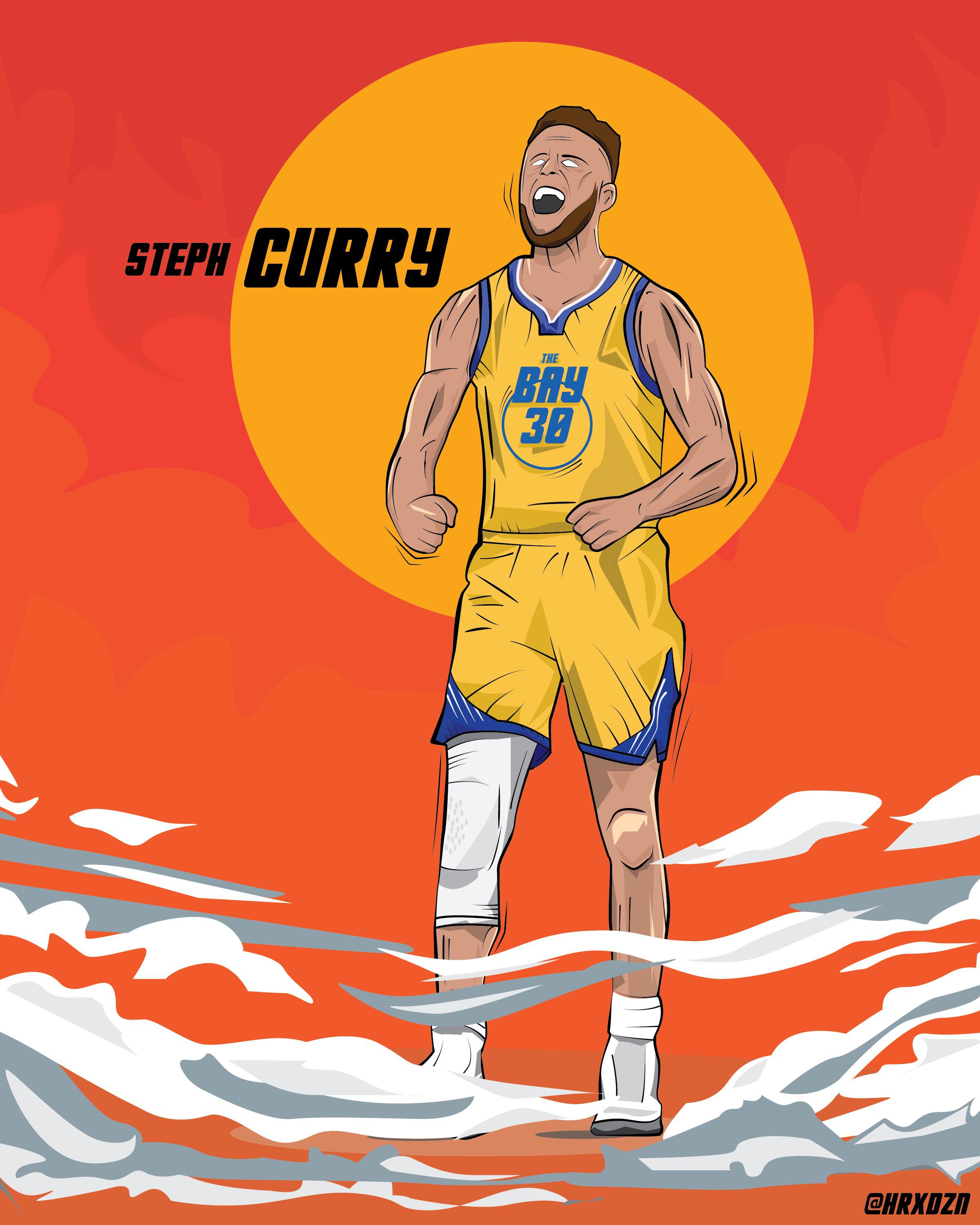 Cartoon Stephen Curry Wallpapers