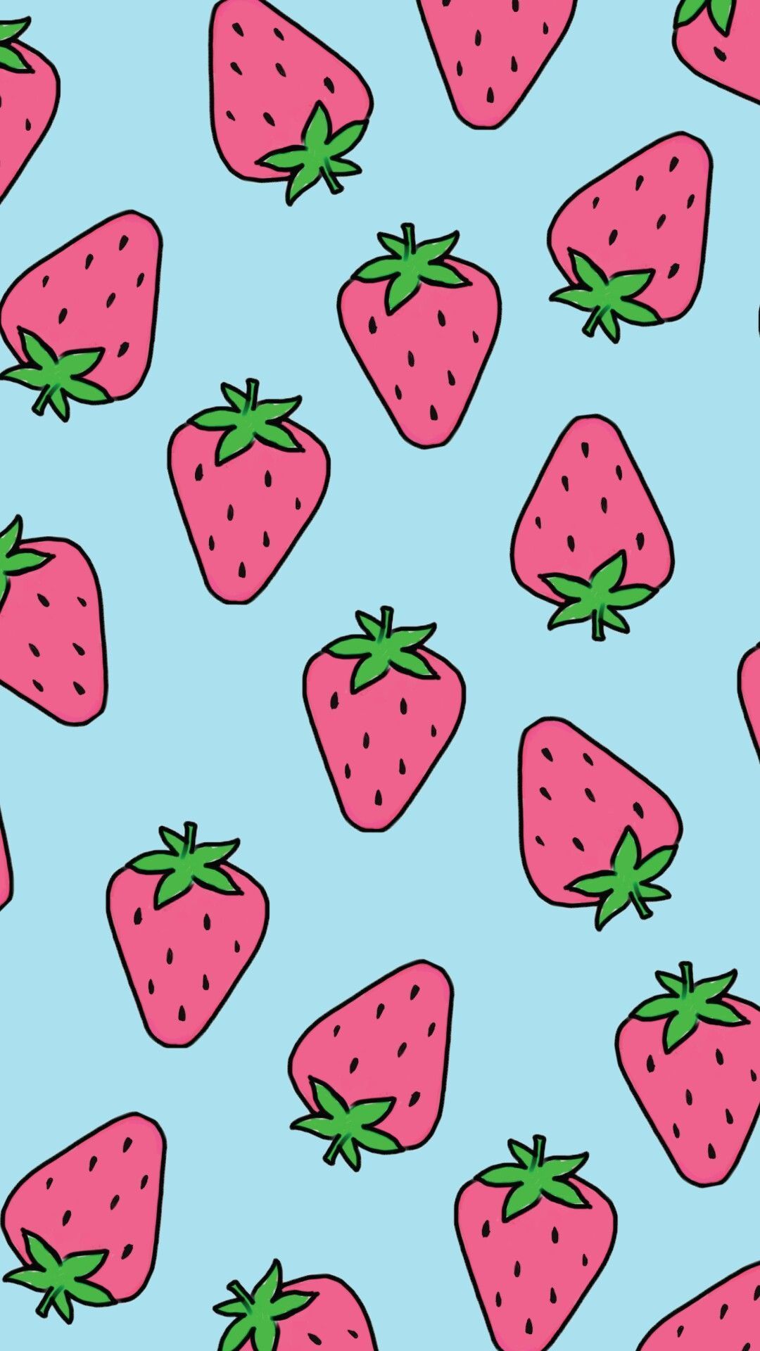 Cartoon Strawberry Wallpapers