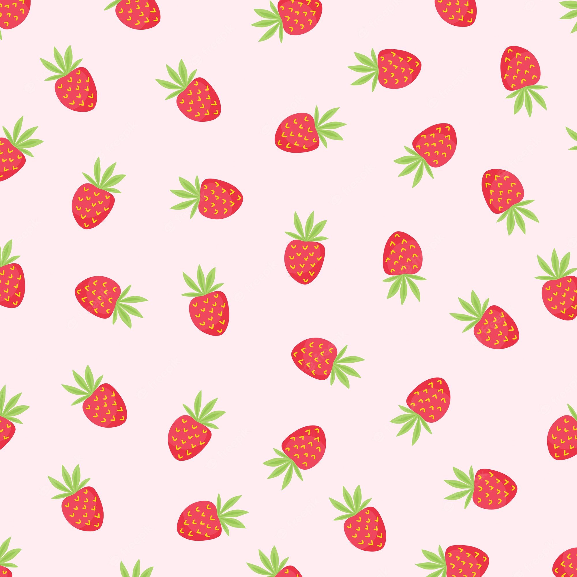 Cartoon Strawberry Wallpapers