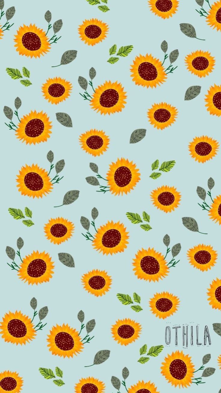 Cartoon Sunflower Wallpapers