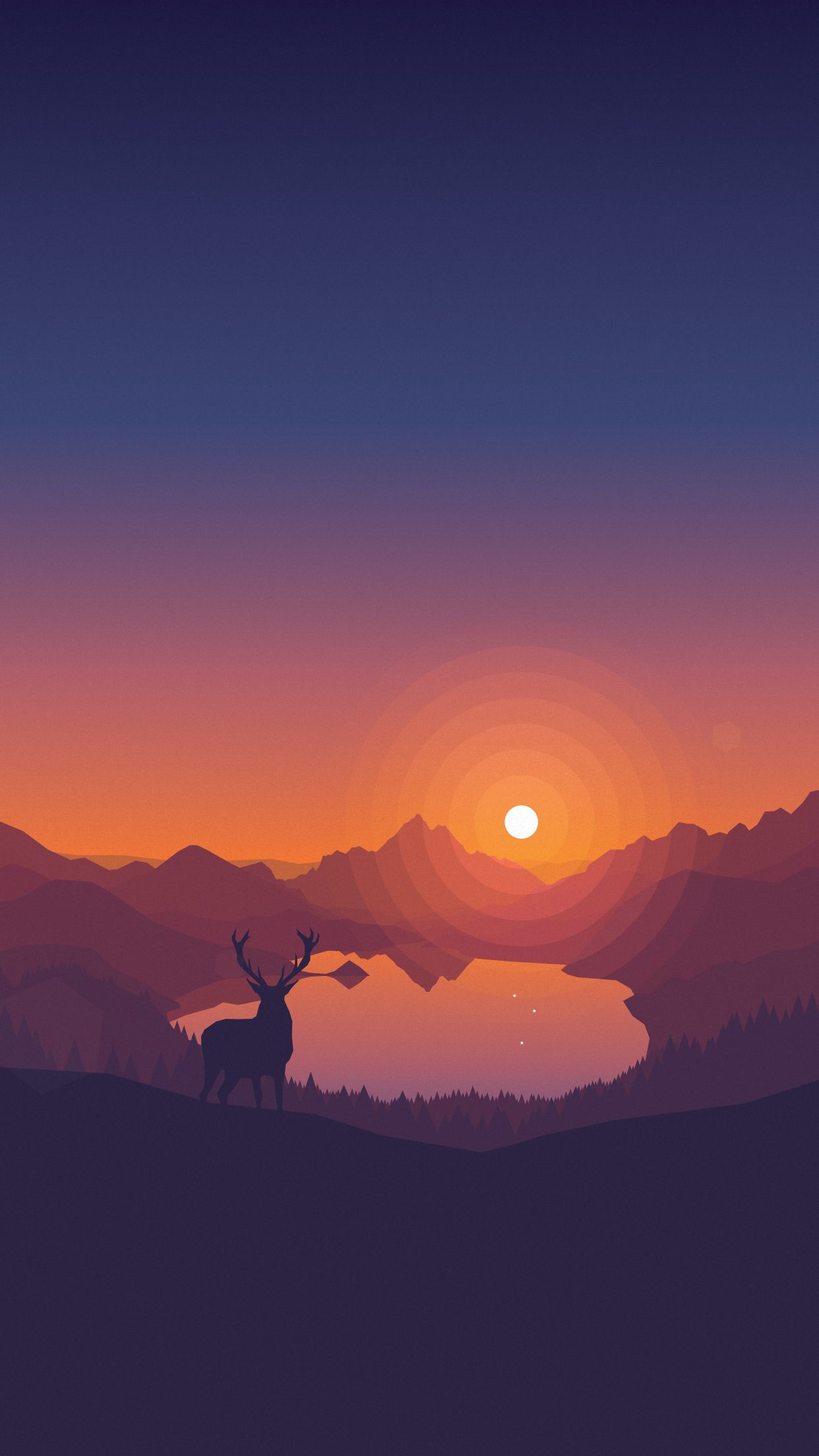 Cartoon Sunset Wallpapers