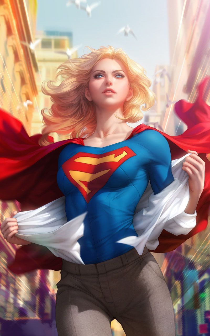 Cartoon Supergirl Wallpapers