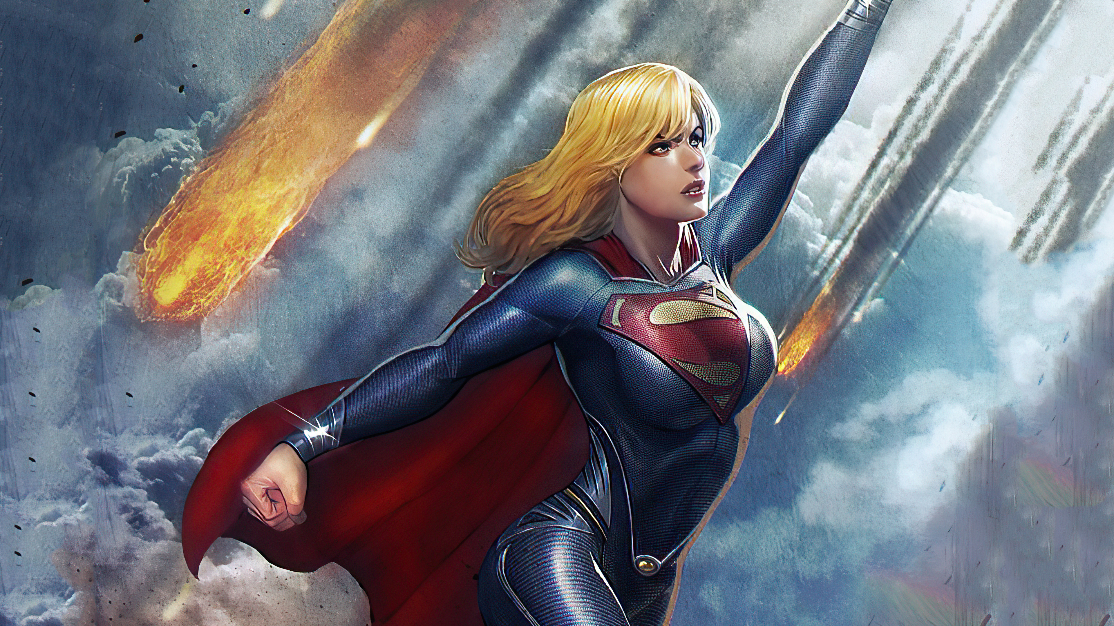 Cartoon Supergirl Wallpapers