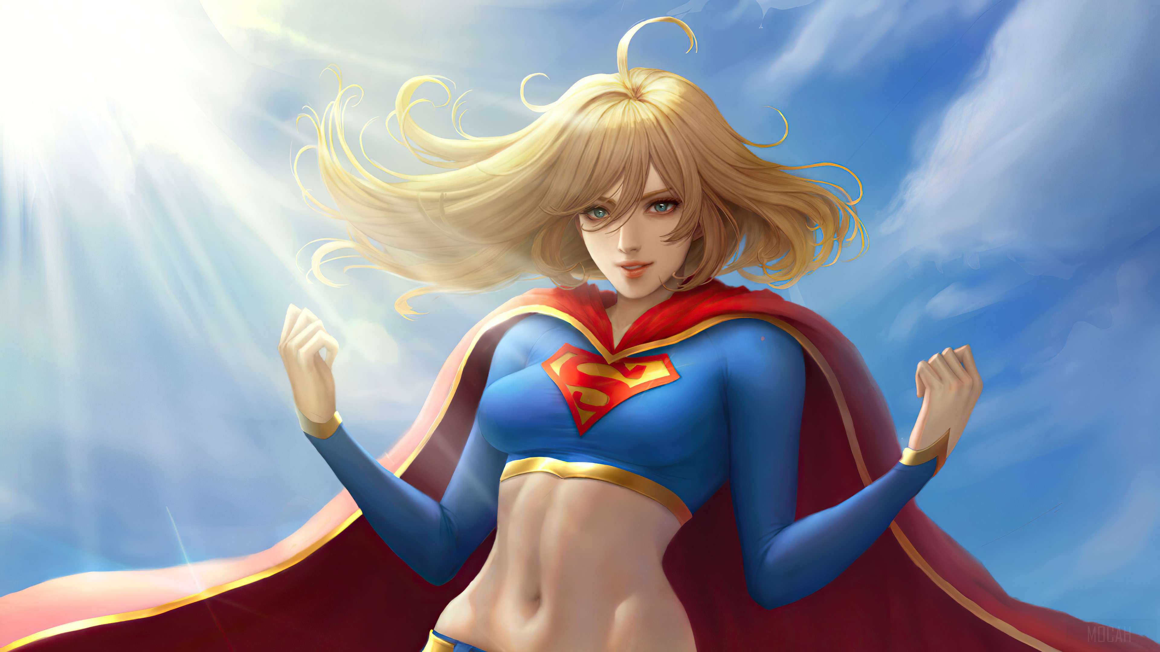 Cartoon Supergirl Wallpapers