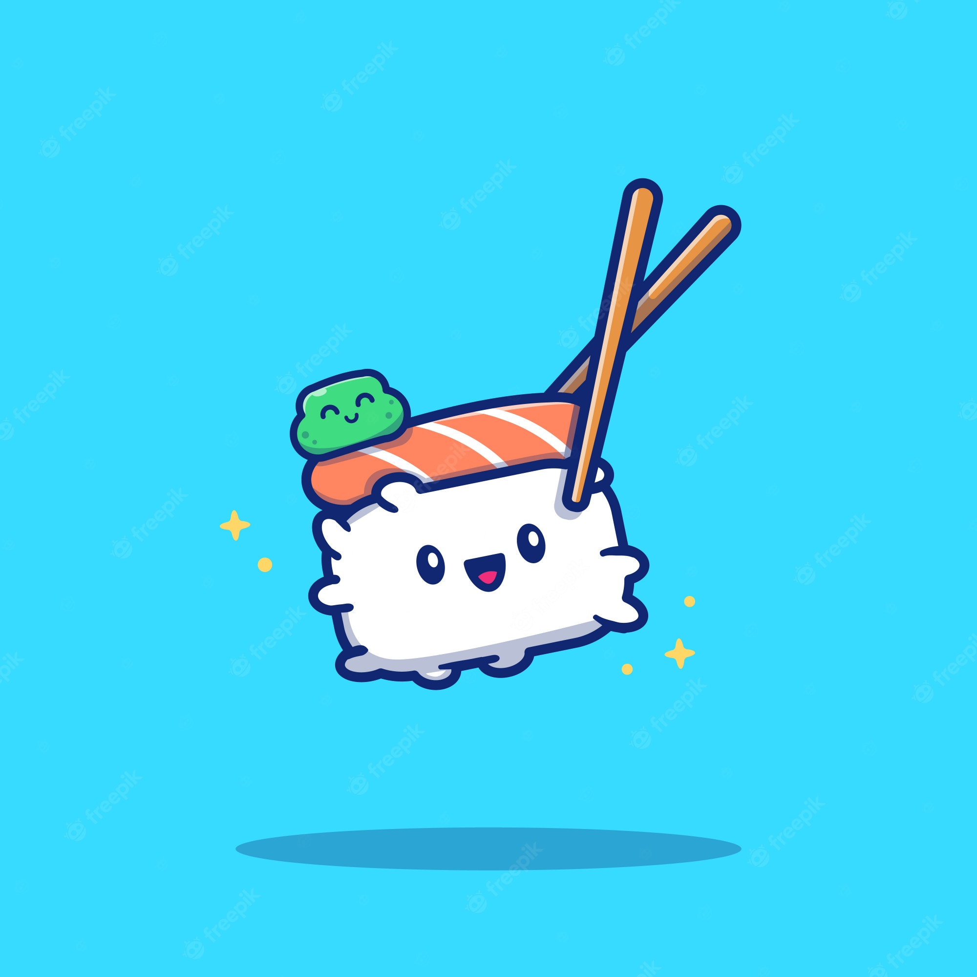 Cartoon Sushi Wallpapers