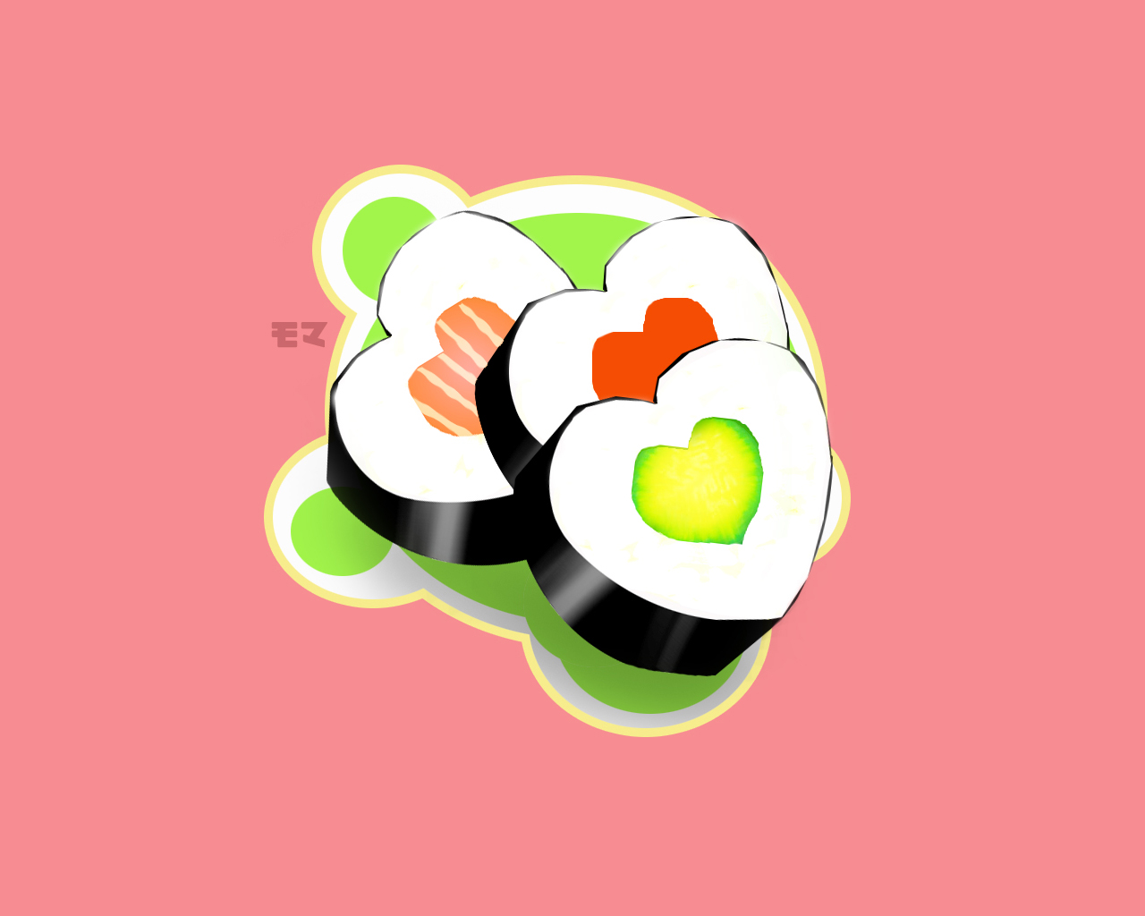 Cartoon Sushi Wallpapers