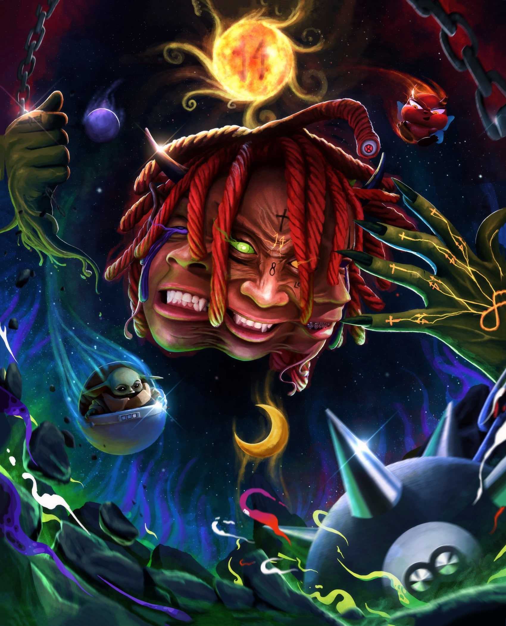 Cartoon Trippie Redd Wallpapers