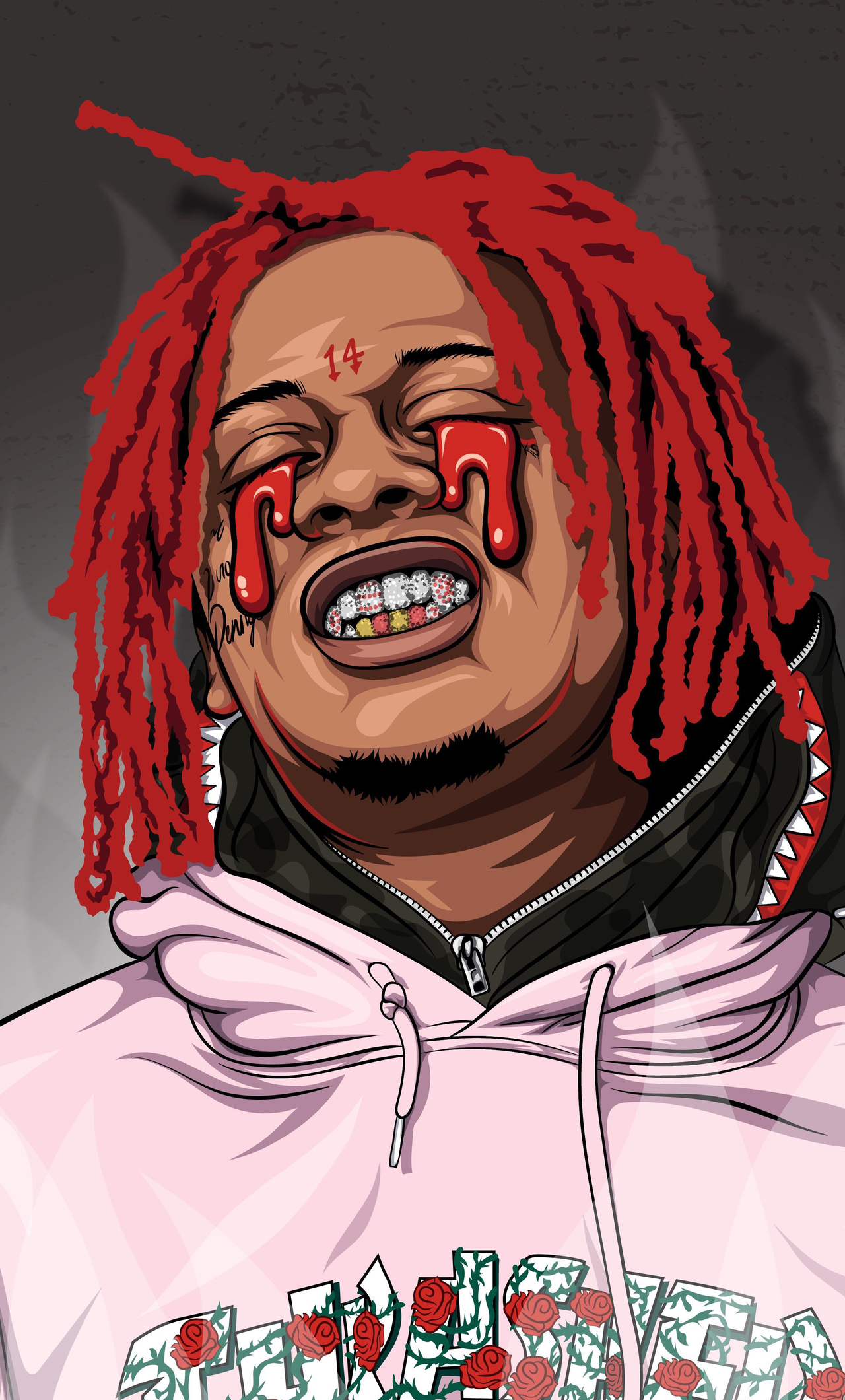 Cartoon Trippie Redd Wallpapers