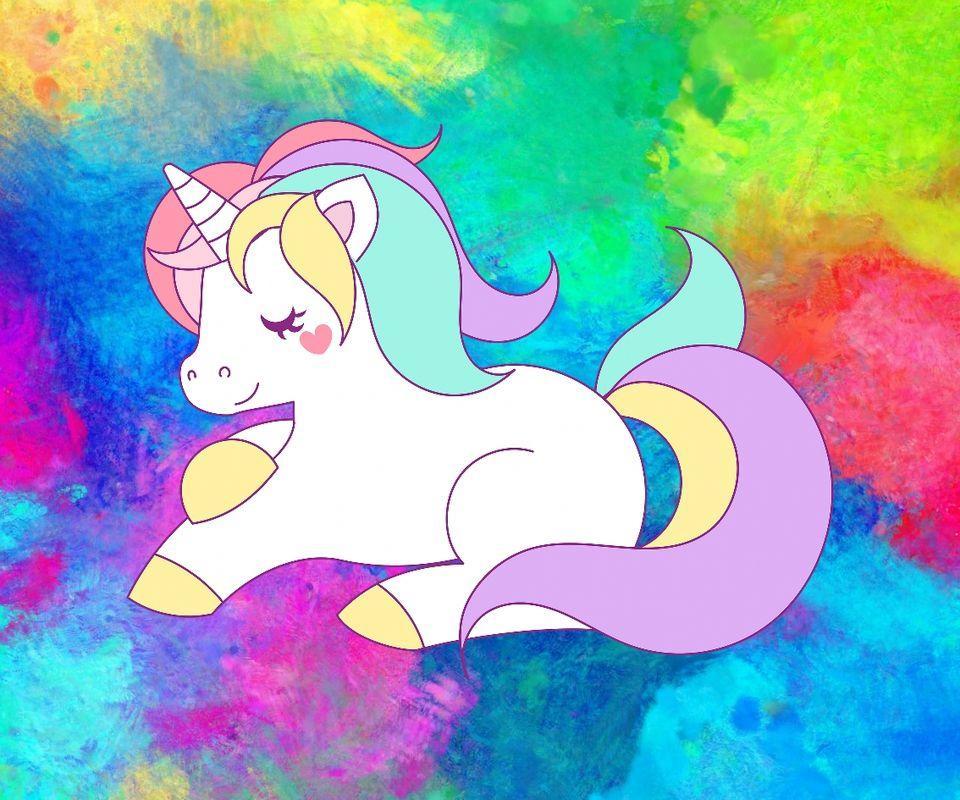 Cartoon Unicorn Wallpapers