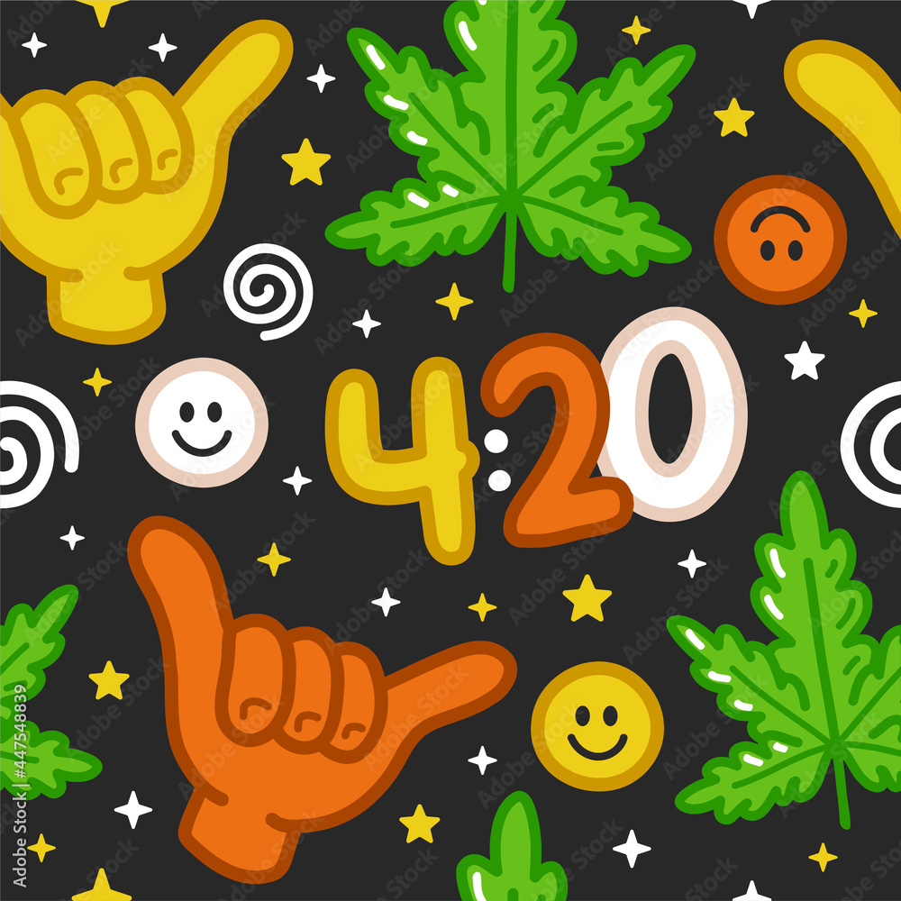 Cartoon Weed Hands Wallpapers