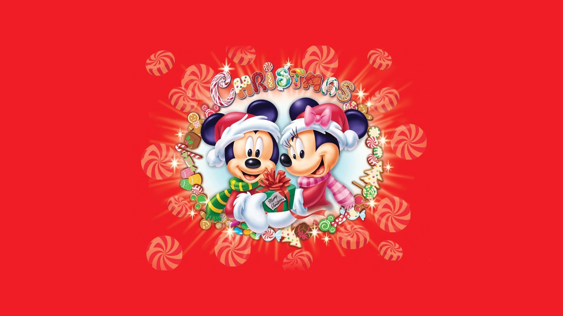 Mickey And Minnie Christmas Wallpapers