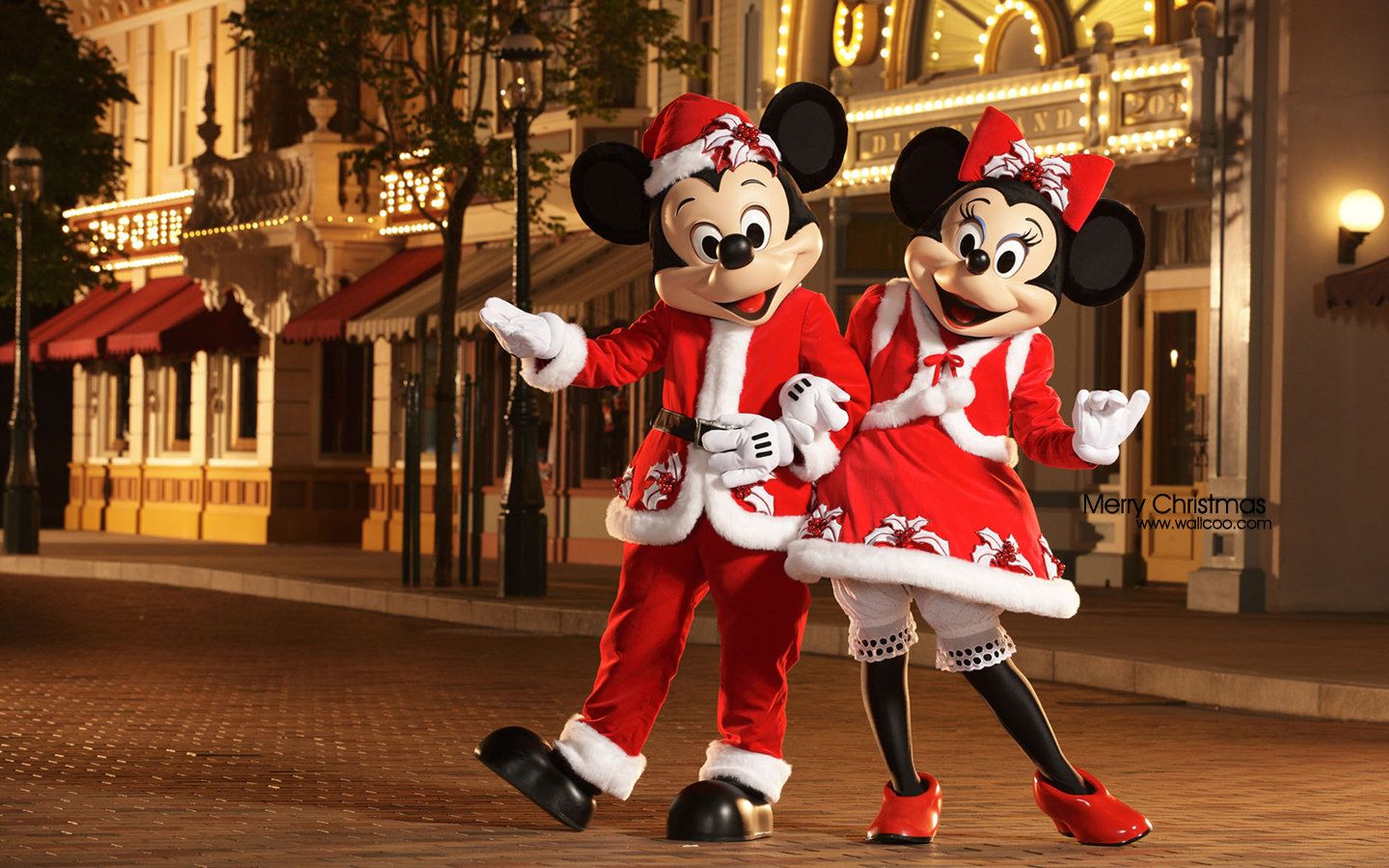 Mickey And Minnie Christmas Wallpapers