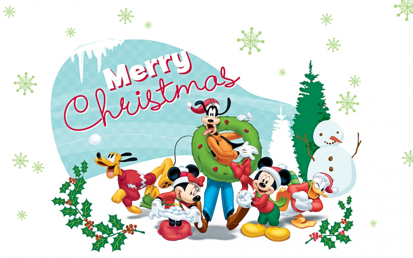 Mickey Christmas Wallpapers