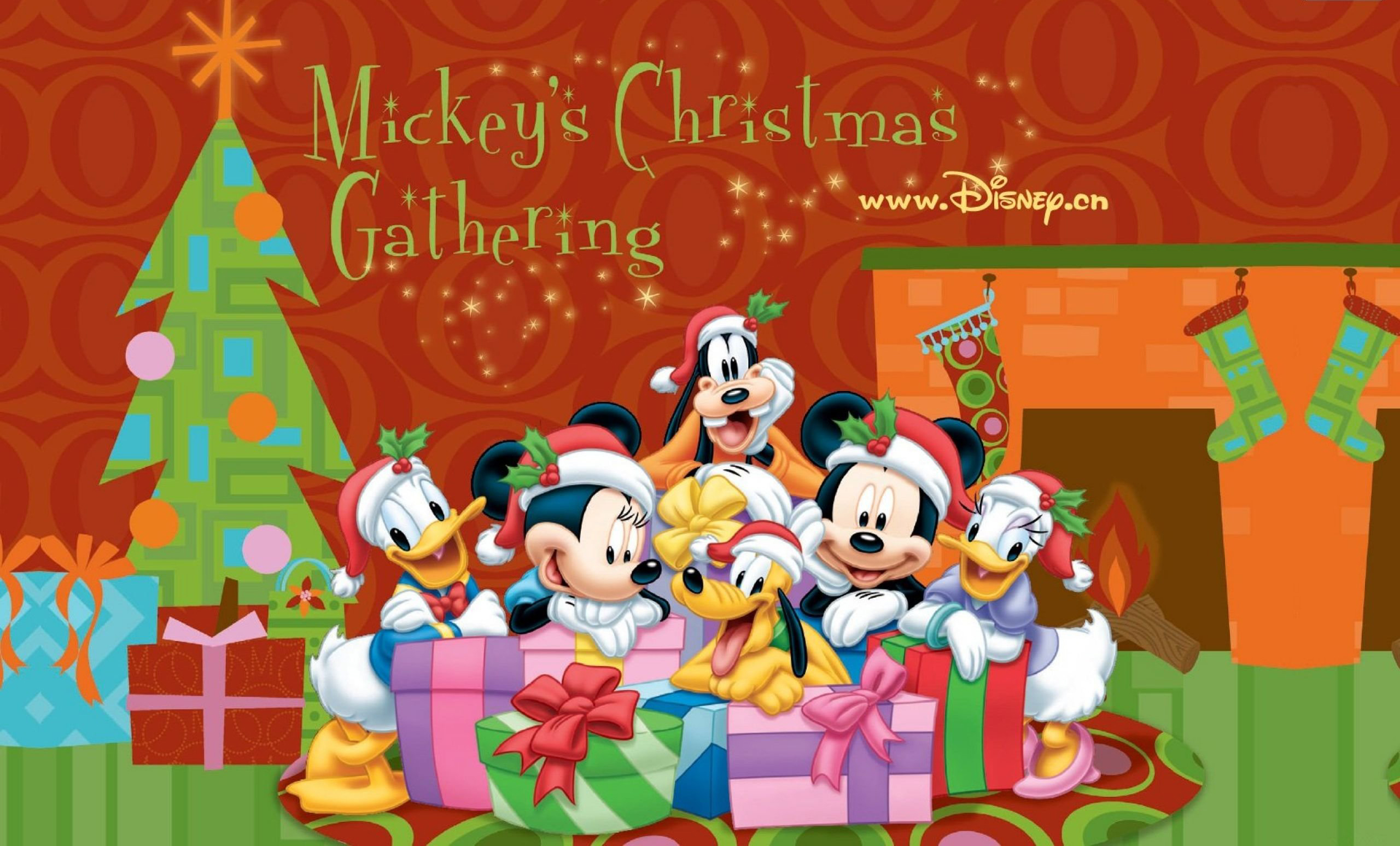 Mickey Christmas Wallpapers