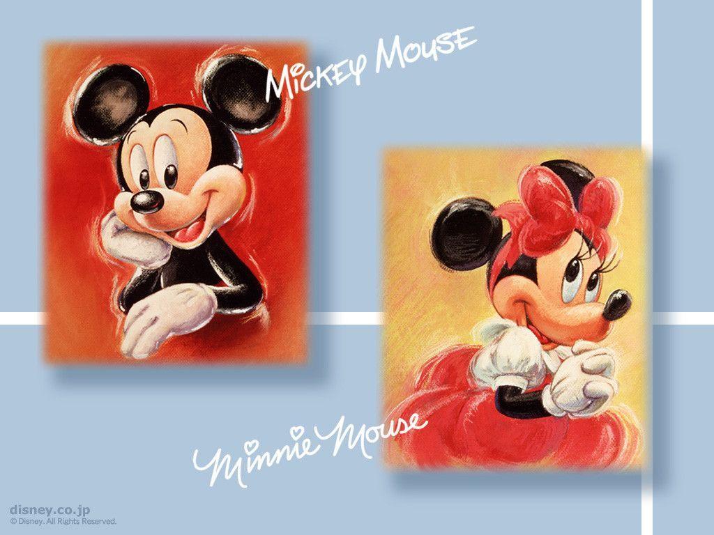 Mickey Mouse And Minnie In Love Wallpapers